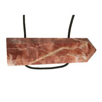 Strawberry Jaspis uit Pakistan (Aardbeien Jaspis) doorboord inclusief koord