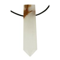 Onyx, Gebande uit Pakistan  doorboord incl koord