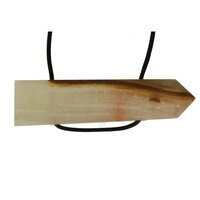 Onyx, Gebande uit Pakistan  doorboord incl koord