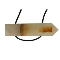 Onyx, Gebande uit Pakistan  doorboord incl koord