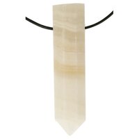 Onyx, Gebande uit Pakistan doorboord incl koord