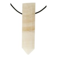 Onyx, Gebande uit Pakistan doorboord incl koord