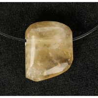 Citrien natuur doorboord incl koord