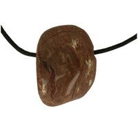 Uluru amuletsteen doorboord incl koord