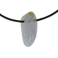 Avaloniet-blauwe-chalcodoon doorboord incl koord