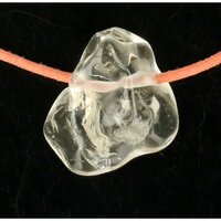 Citrien natuur doorboord incl koord