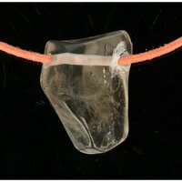 Citrien natuur doorboord incl koord