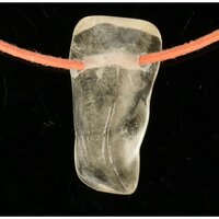 Citrien natuur doorboord incl koord