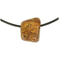 Slangen Jaspis doorboord incl koord