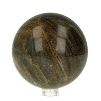 Zwarte maansteen bol