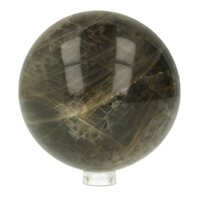 Zwarte maansteen bol