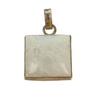 Regenboogmaansteen  ZILVEREN HANGER