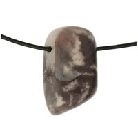 Porselein Jaspis doorboord incl koord