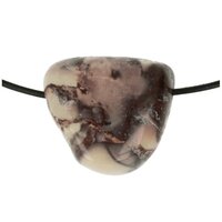 Porselein Jaspis doorboord incl koord