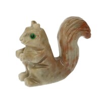 Speksteen uit Peru Eekhoorn