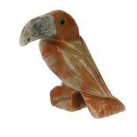 Speksteen uit Peru papegaai