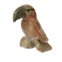 Speksteen uit Peru papegaai