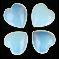 Opaliet of opaline  Hart ca 25 mm