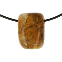 Hateral (Blue John Fluoriet met Bariet) doorboord incl koord-1