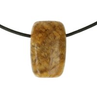 Hateral (Blue John Fluoriet met Bariet) doorboord incl koord-1