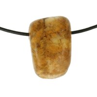 Hateral (Blue John Fluoriet met Bariet) doorboord incl koord-1