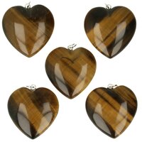 Tijgeroog ( goud ) ca 3. cm 