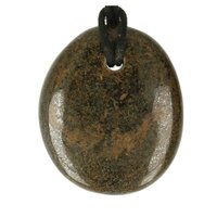 Bronziet-doorboord + koord