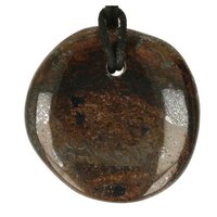 Bronziet-doorboord + koord