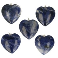 Sodaliet hart  ca 3cm