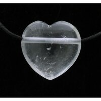 BERGKRISTALhart doorboord + koord