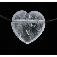 BERGKRISTALhart doorboord + koord