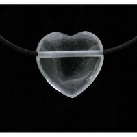 BERGKRISTALhart doorboord + koord