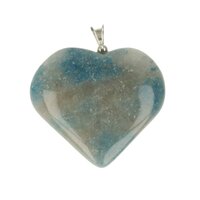 Blauwe Paraiba kwarts  Trolleite hart