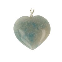 Blauwe Paraiba kwarts  Trolleite hart