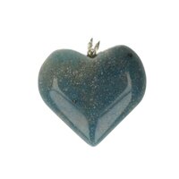 Blauwe Paraiba kwarts  Trolleite hart