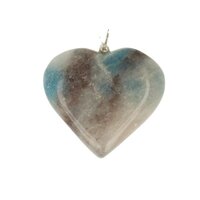 Blauwe Paraiba kwarts  Trolleite hart