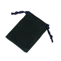 ZAKJE blauw velours klein