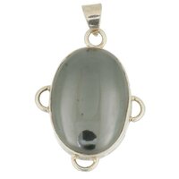 Hematiet  ZILVEREN HANGER