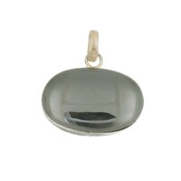 Hematiet  ZILVEREN HANGER