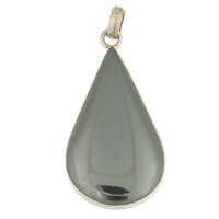 Hematiet  ZILVEREN HANGER