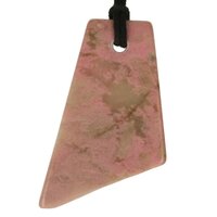 Rhodoniet  doorboord inclusief koord