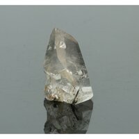 Brookiet in kwarts kristal (Brazilië)