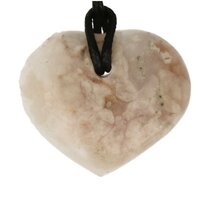 Flower Agaat doorboord + koord