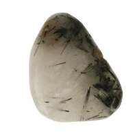 Tourmalijnkwarts platte steen