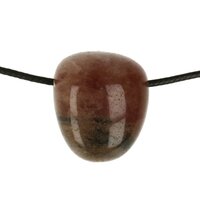 AARDBEIEN KWARTS doorboord + koord