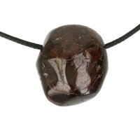 Almandien granaat doorboord inclusief koord