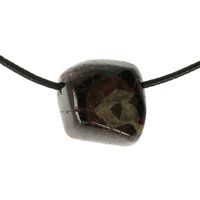 Almandien granaat doorboord inclusief koord