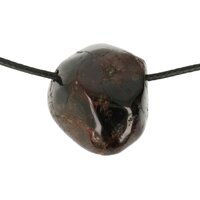 Almandien granaat doorboord inclusief koord