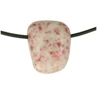 Cinnaberkwarts doorboord + koord