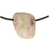 Cinnaberkwarts doorboord + koord